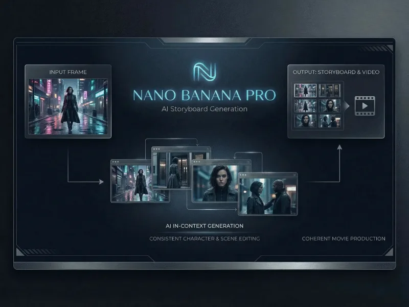 Nano Banana Pro storyboard example